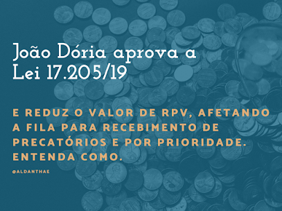 João Dória aprova Lei 17.205/19