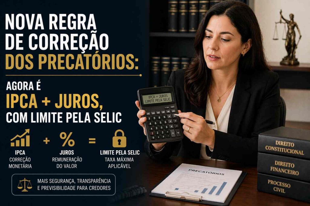 regra de correção dos precatórios