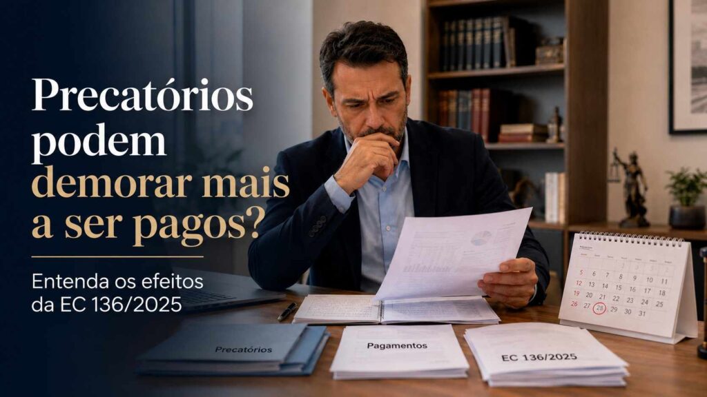 precatórios podem demorar a ser pagos